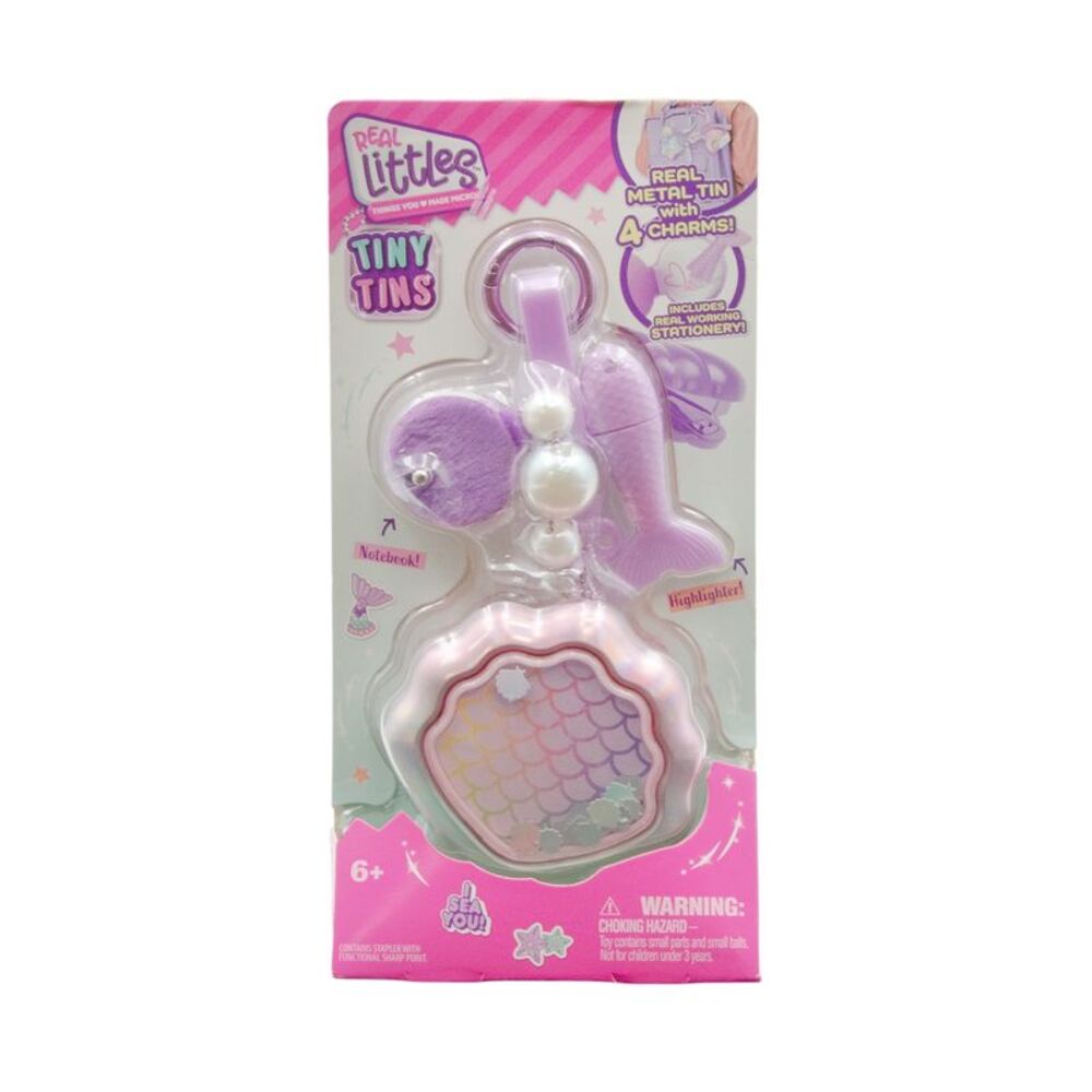 Real Littles Tiny Tins: I Sea You! with 4 Charms